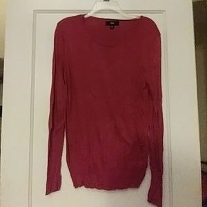 Rasberry sweater